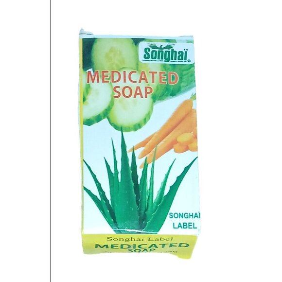 Songhai Organic Soaps Papaya Moringa, Tumeric & Honey Aloe Vera Cucumber Carrot - Picture 8 of 11
